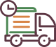 Footer delivery icon